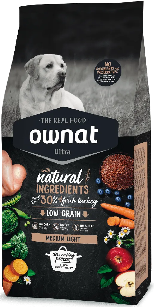 Ownat dog Ultra medium light 12 kg