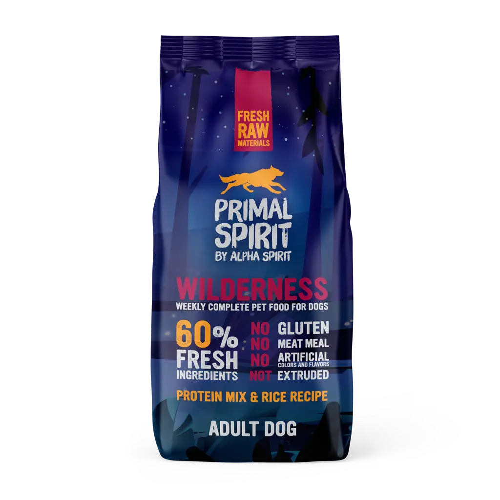 Primal Spirit by Alpha Spirit Wilderness 60%  12kg